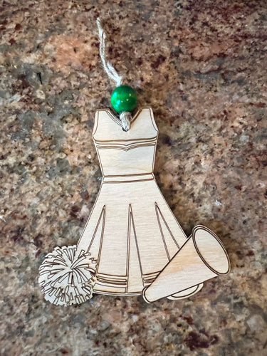 Cheerleader ornament
