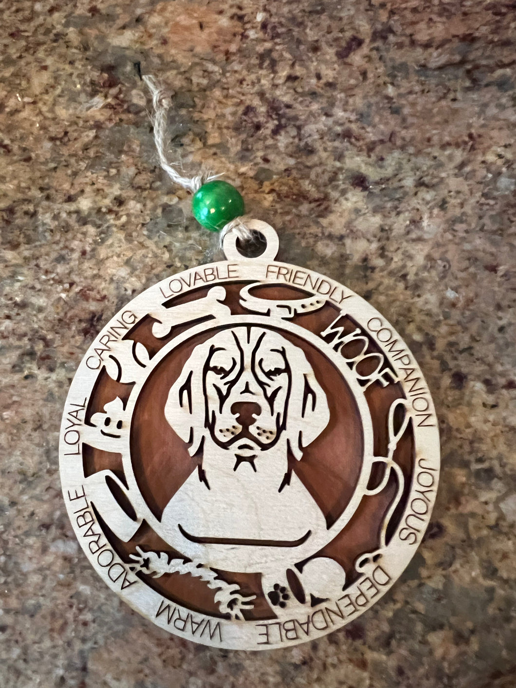 Beagle ornament