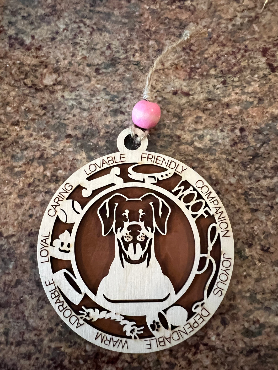 Doberman ornament
