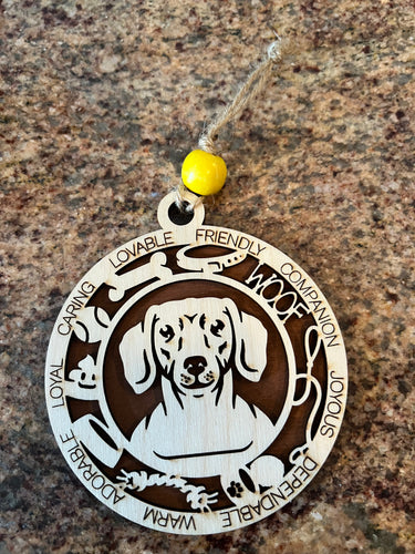 Dachshund ornament