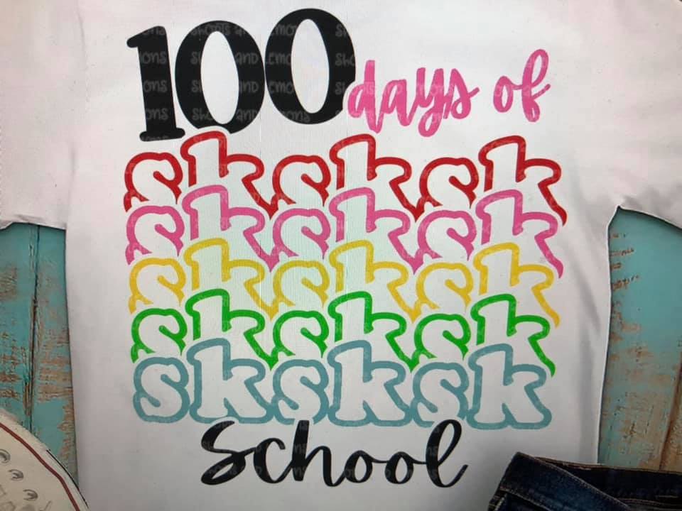 100 days of School Shirt