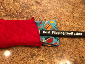 Best Flipping Godfather Spatula, Glove and towel Grill kit
