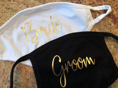 Facemask Bride or Groom