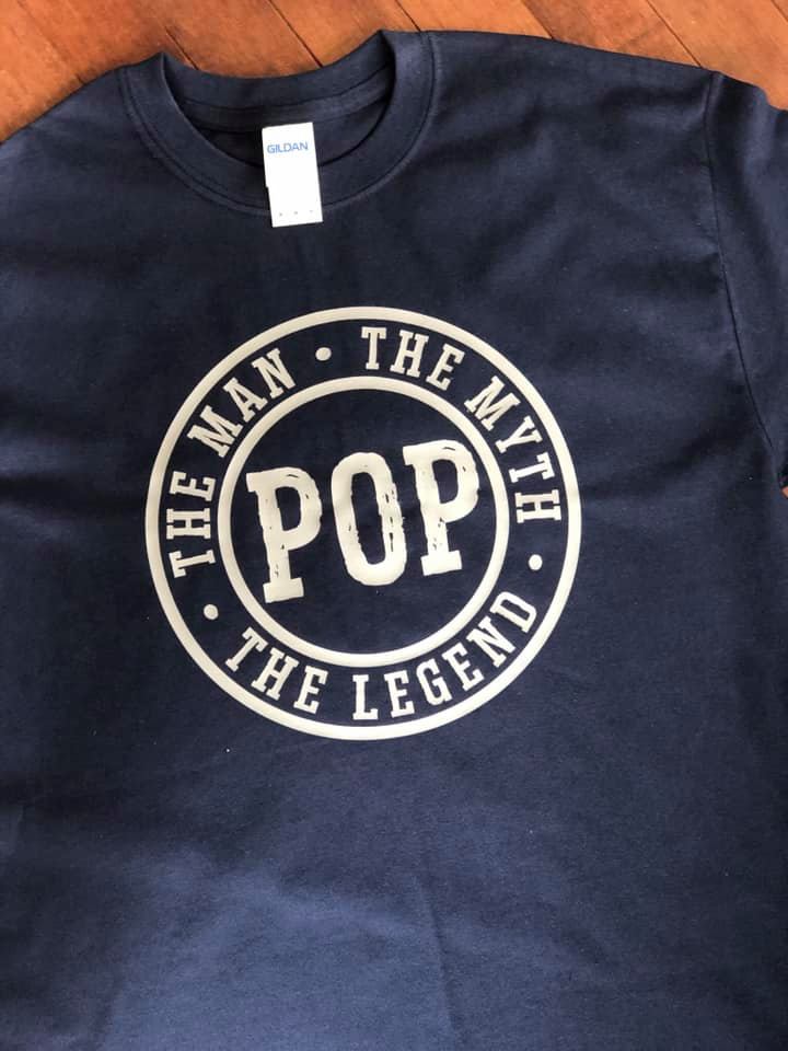 Pop The Man The myth the Legend Shirt
