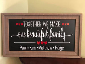 Family Sign