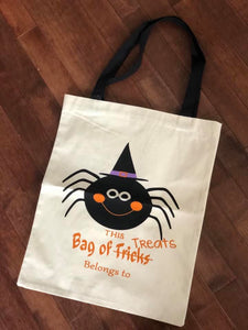 Halloween Trick or Treat Bag Spider