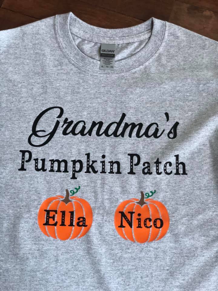 Grandma's Pumpkin Patch Shirt