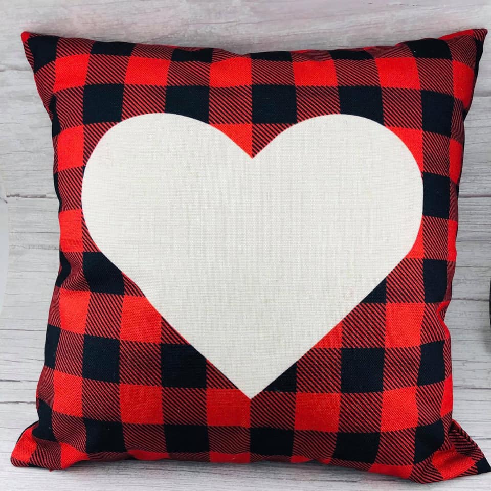 Valentine's Heart Pillow 18 inches x 18 inches