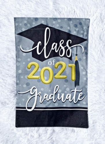 Graduation Garden Flag