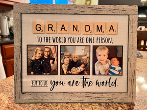 Customized Picture Frame - any pictures or saying
