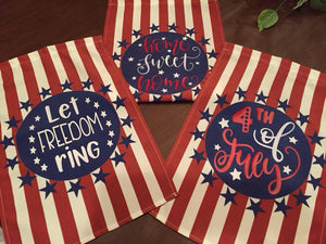 Fourth of July Garden Flag