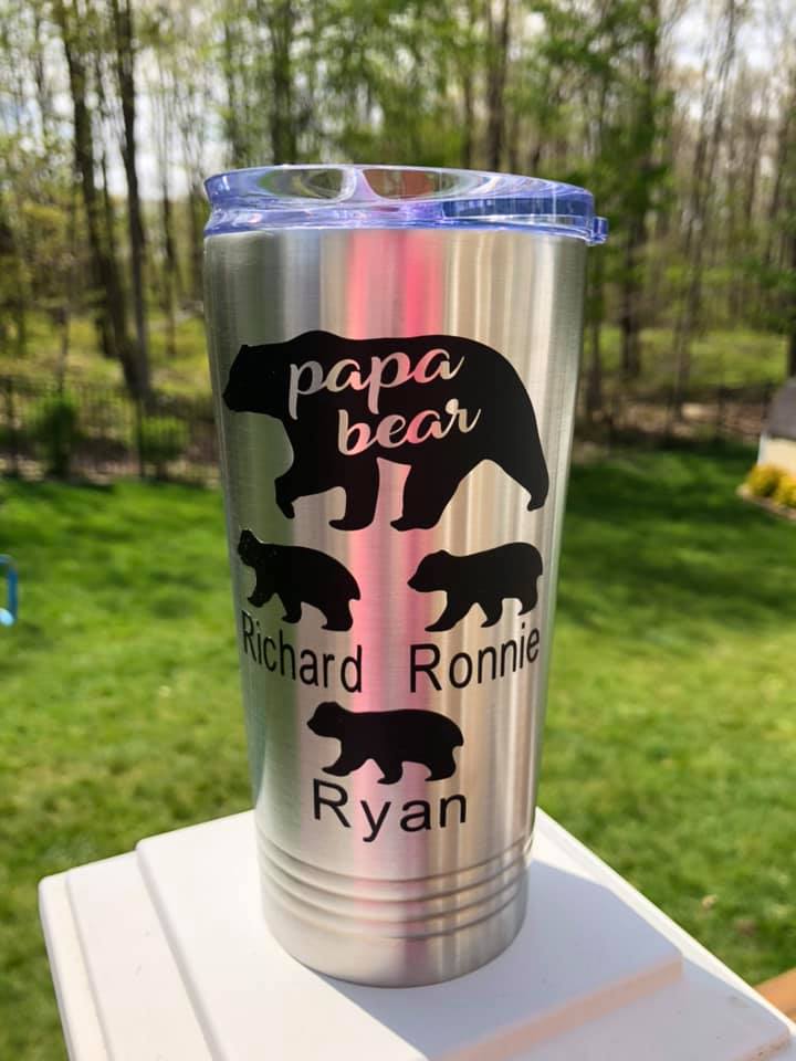 Papa Bear Tumbler