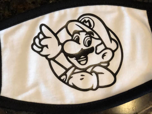 Facemask Mario