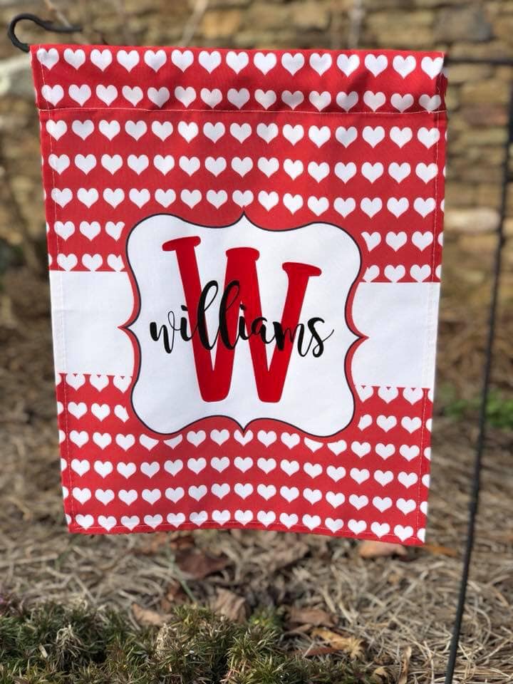 Valentine's Day Garden Flag