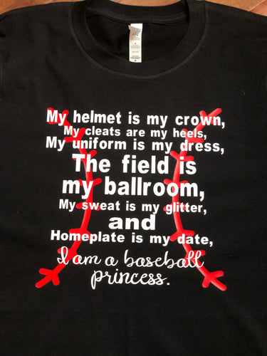 Baseball Princess shirt