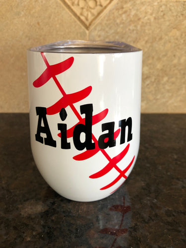 Baseball Metal Tumbler