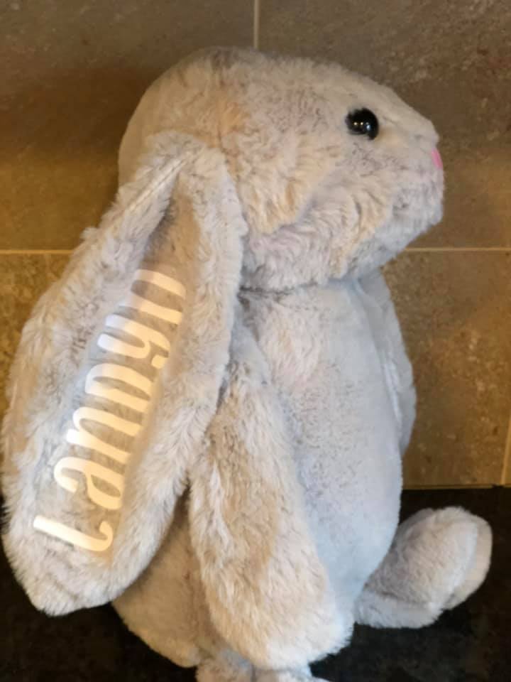 Plush Bunny with Personalization