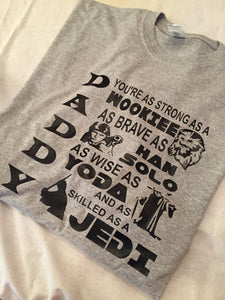 Daddy Star Wars Shirt