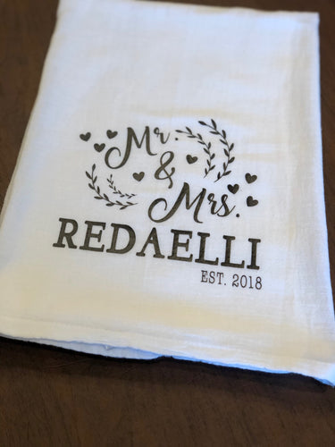 Dish Towel Personalized