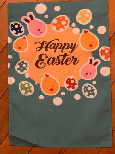 Easter Garden Flag