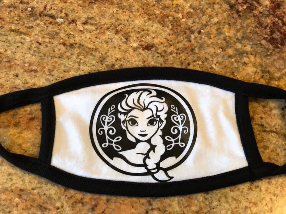 Facemask Elsa Frozen