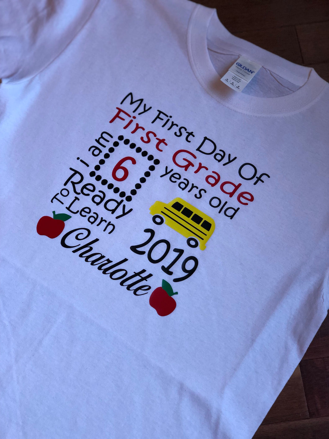First Day of Grade Shirt