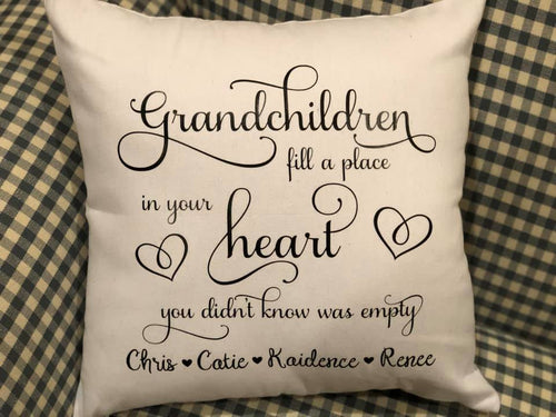 Grandchildren Pillow