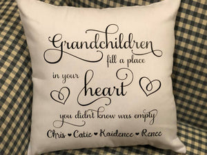 Grandchildren Pillow