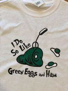 Dr Seuss Green Eggs & Ham shirt