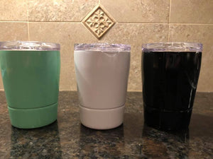 Valentine gnome metal tumbler