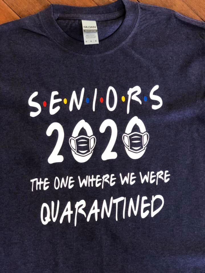 Seniors the one where we were Quarantined Shirt