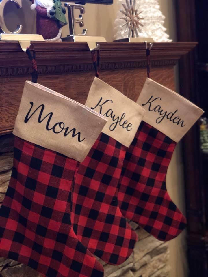 Red Stripe Stocking
