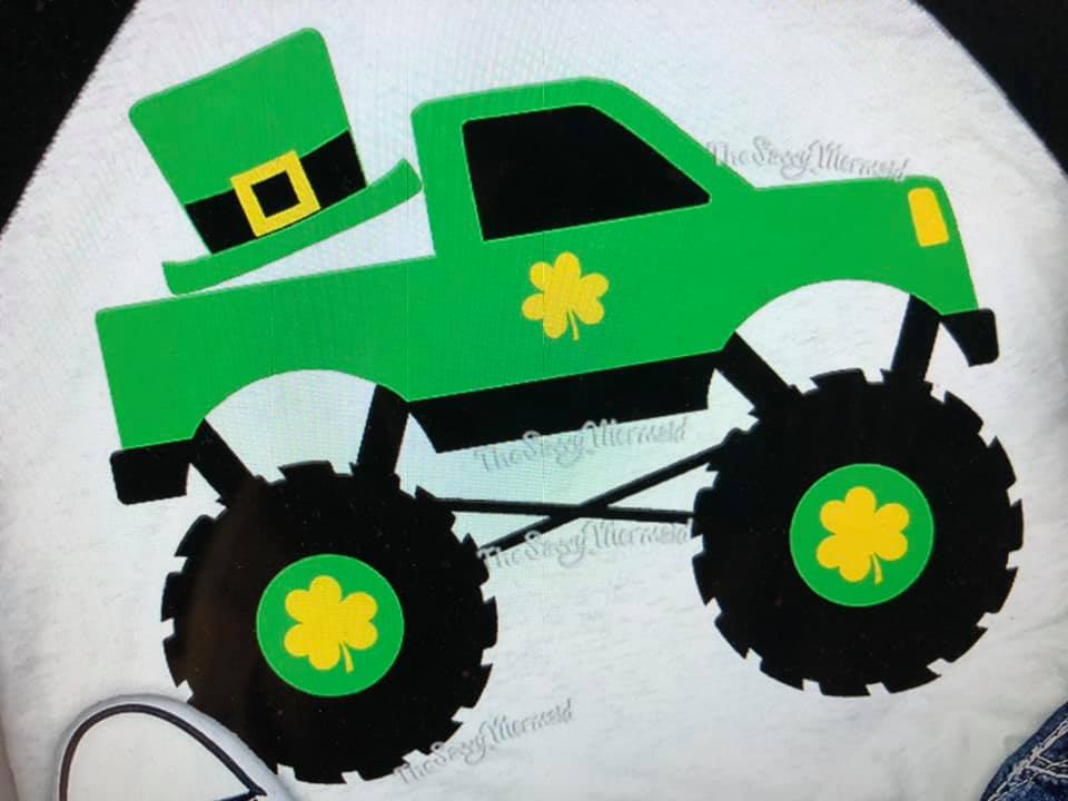 St Patrick's Day Truck Shirt