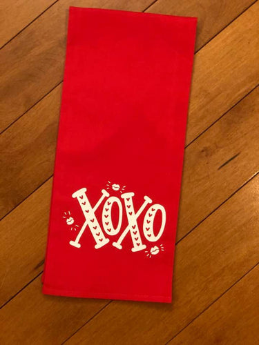 Valentine's Day Dish Towel