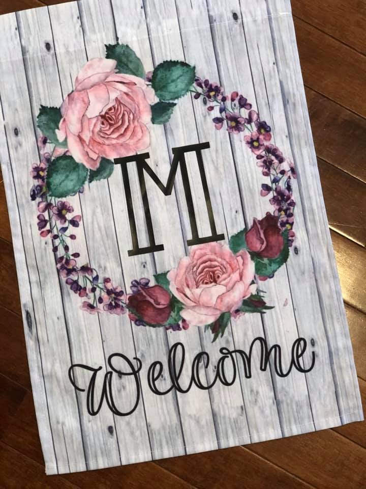 Welcome Garden Flag