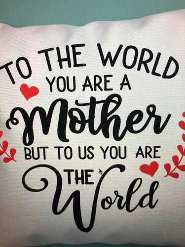 World mother Pillow